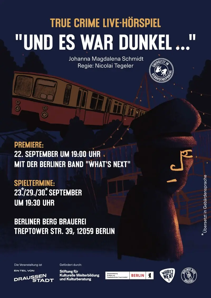 “Und ES WAR DUNKEL…” Live-Hörspiel