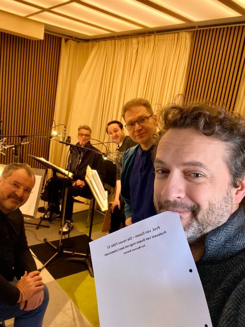 Aufnahmetage Professor van Dusen 33