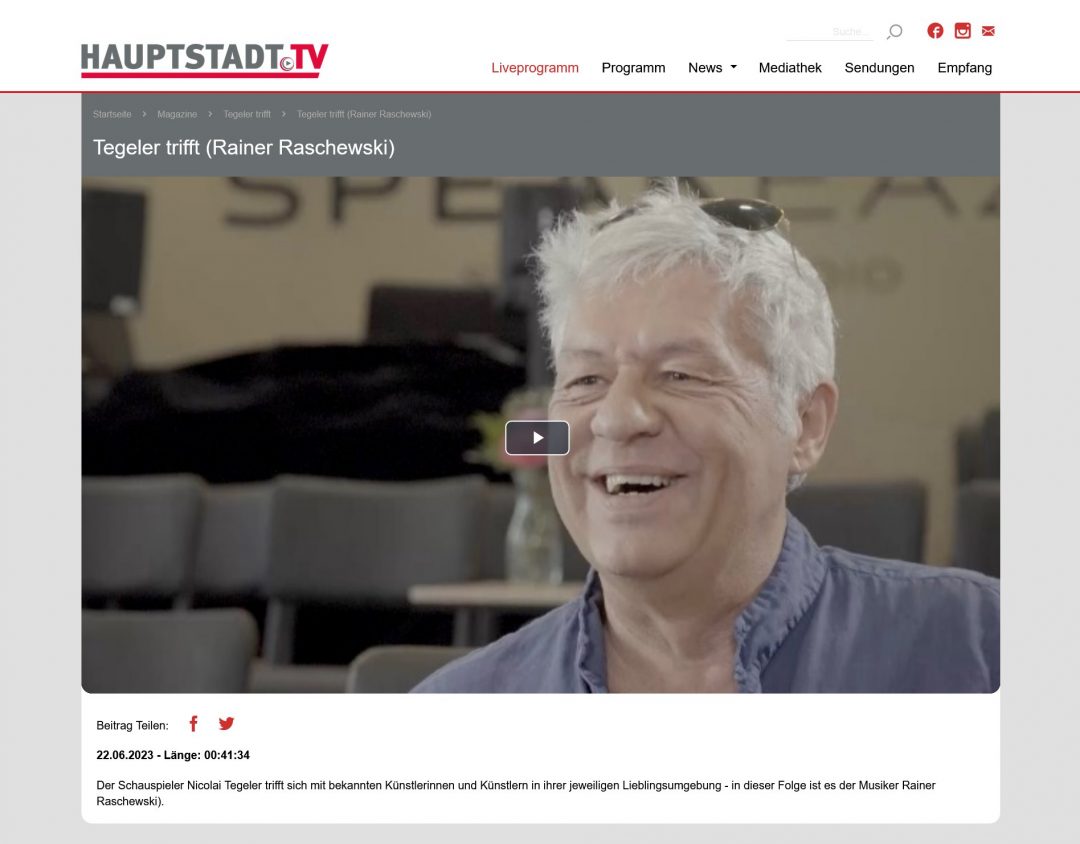Tegeler trifft (Rainer Raschewski)