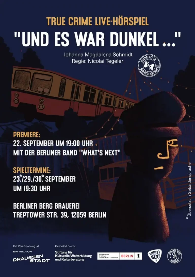 „Und ES WAR DUNKEL…“ Live-Hörspiel