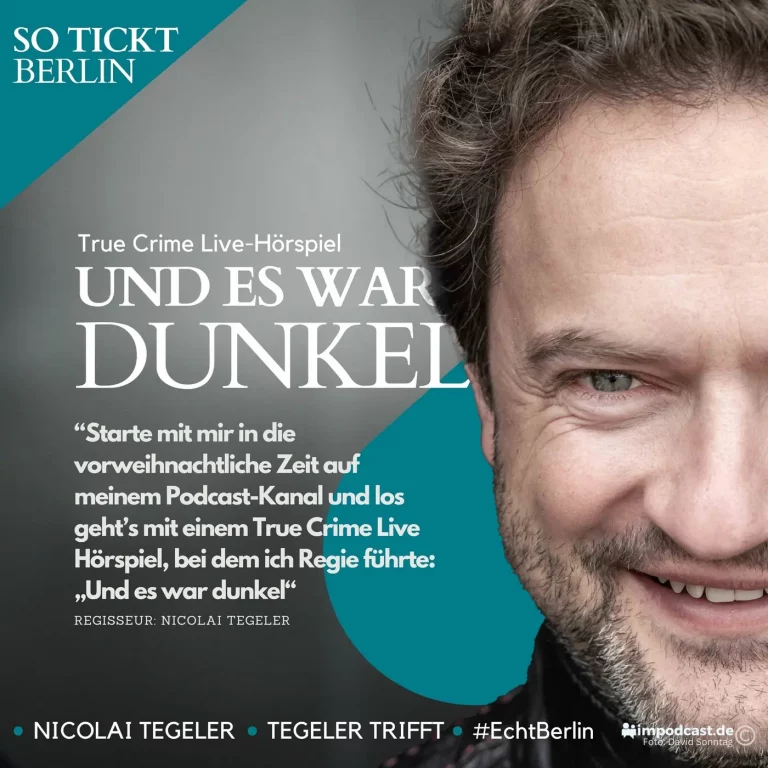 Podcast-Start mit Live-Hörspiel: „Und es war dunkel“