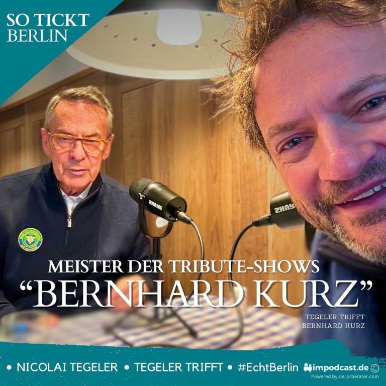 Bernhard Kurz: Meister der Tribute-Shows (Podcast)